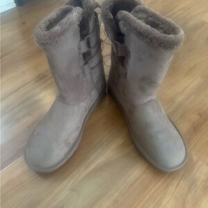 Taupe Winter Boots